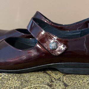 DANSKO Opal mary janes black cherry patent leather 10.5 11 EUR 41, LN